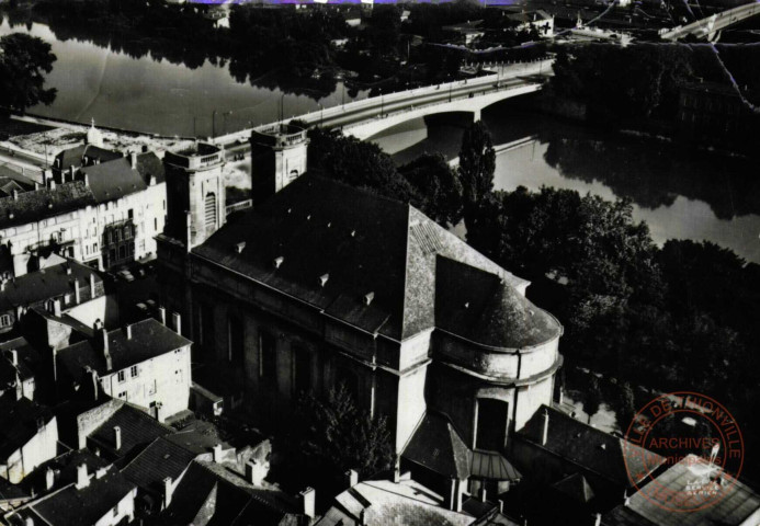 En avion au-dessus de ... Thionville - Pont des Alliés