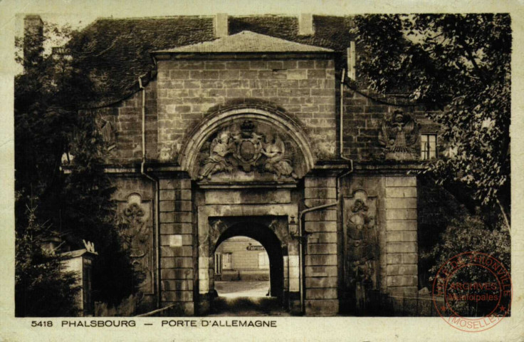 Phalsbourg : Porte d'Allemagne