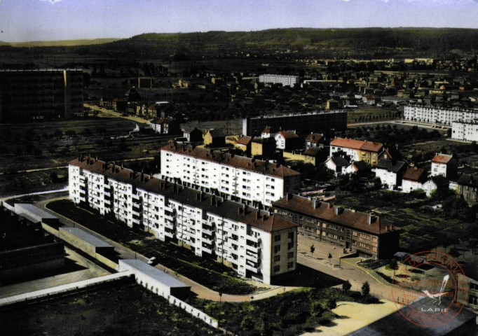 En avion au-dessus de... Florange (Moselle) - Rue de Bourgogne