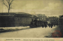 Diedenhofen = Thionville : Mondorfer tram am Luxemburger Thor = Le tram de Mondorf