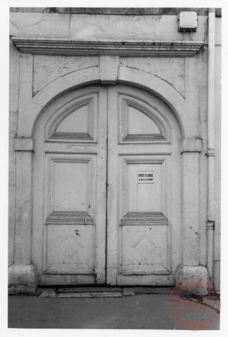 7 rue du Four Banal, portail XVIIIe - Thionville