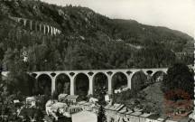 La Franche-Comté. Morez (Jura)- Les Viaducs.