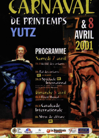 CARNAVAL DE PRINTEMPS YUTZ 7 &amp; 8 AVRIL 2001