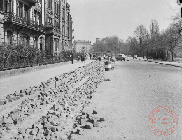 [Travaux de voirie place de la République]