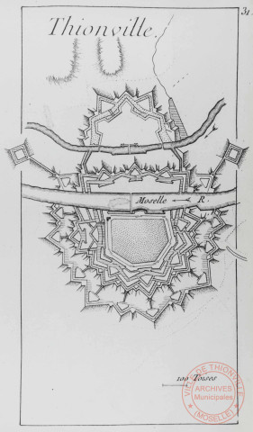 Recueil des fortifications, forts, ports de mer de France par Le Rouge - Bitche, Metz et Thionville