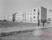 [Vue de plusieurs immeubles, quartier non identifié