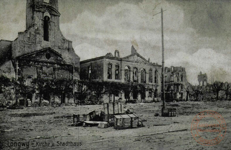 Longwy - Kirche u. Stadthaus