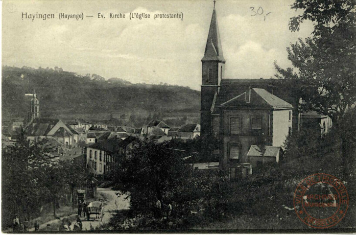 Hayingen (Hayange) - Ev. Kirche (L'Eglise Protestante)