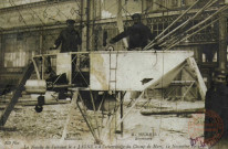 La Nacelle de l'aéronat le 'JAUNE' à l'atterrissage du Champ de Mars, 12 Novembre 1903