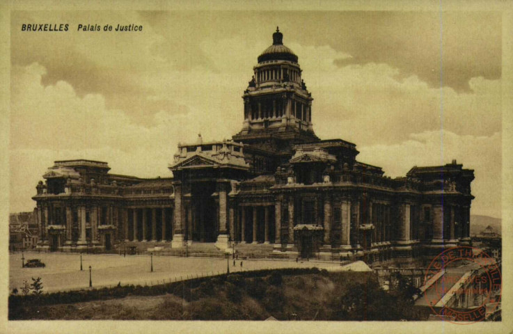 Bruxelles .Palais de Justice.