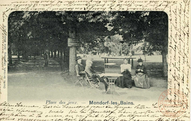 Place des jeux.-Mondorf-les-Bains.