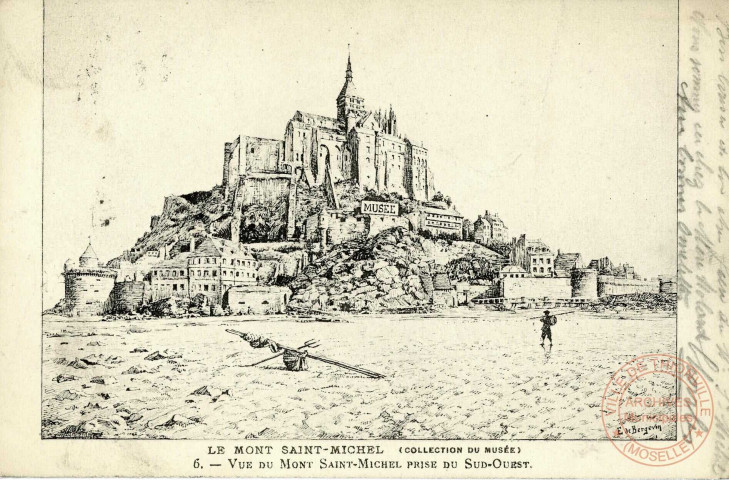 Mont-St Michel. Vue Général.