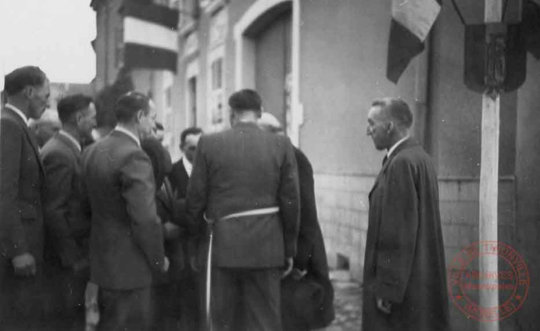 [Robert Schuman en visite à Basse-Ham]