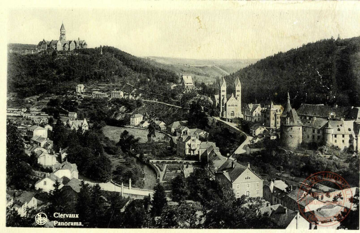 Clervaux. Panorama.