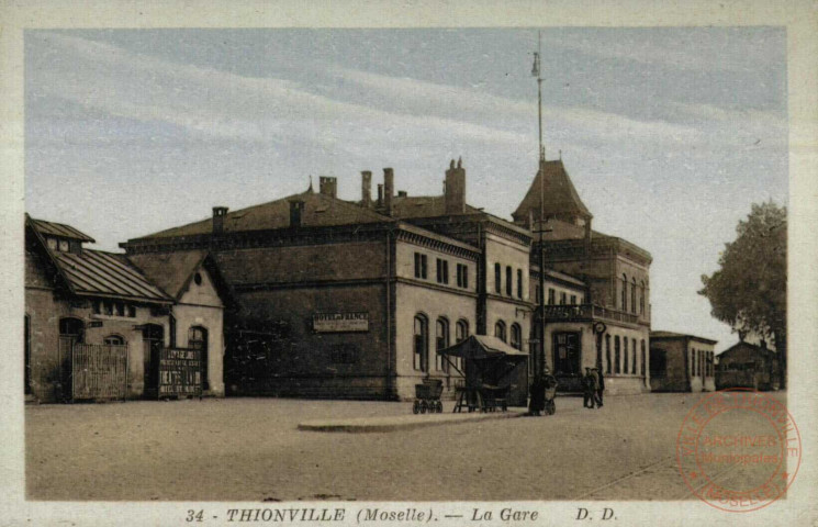 Thionville (Moselle) - La Gare