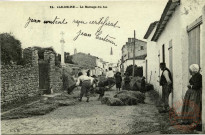 Ile-de-Ré - Le Battage du blé