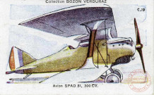 Avion Spad 81, 300 CV.