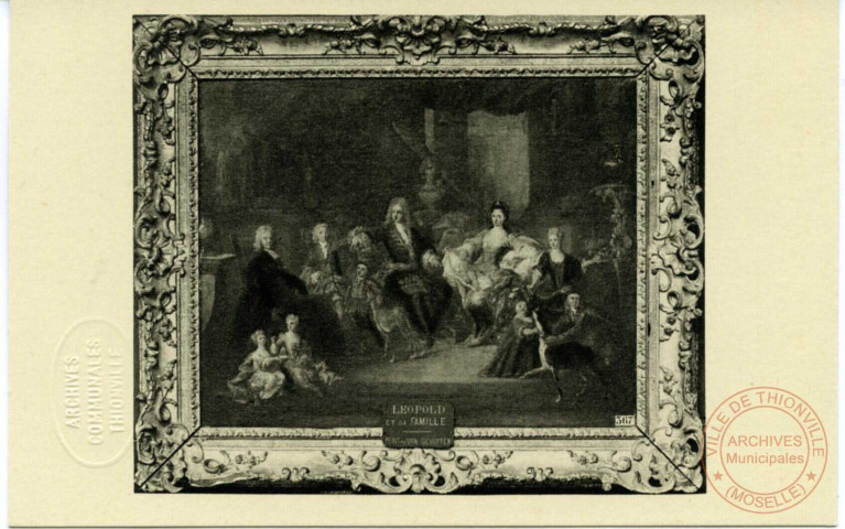 La famille de Léopold et d'Elisabeth Charlotte d'Orléans