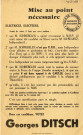 Tract politique de Georges Ditsch contre Maurice Schnbelen