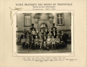 École pratique des mines de Thionville. Maïtres-Ouvriers Métallurgistes. Promotion 1957-1959.