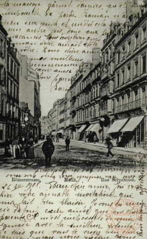 Metz : Römerstrasse = Rue Serpenoise