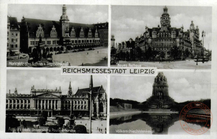 Reichsmessestadt leipzig