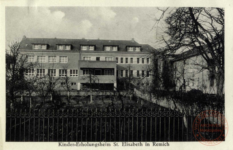 Kinder Erholungsheim St. Elisabeth in Rémich