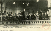 Mondorf-les-Bains- Bad Mondorf. L'orchestre du Kursal-Die Kur-kapelle.