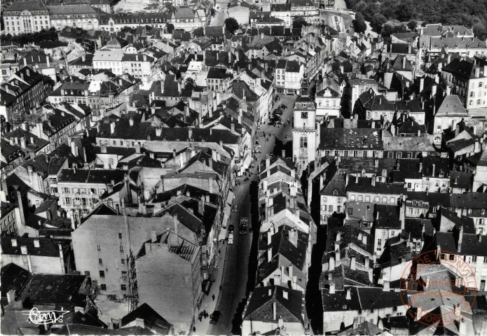 Thionville (Moselle) - Vue aérienne - Rue de Paris