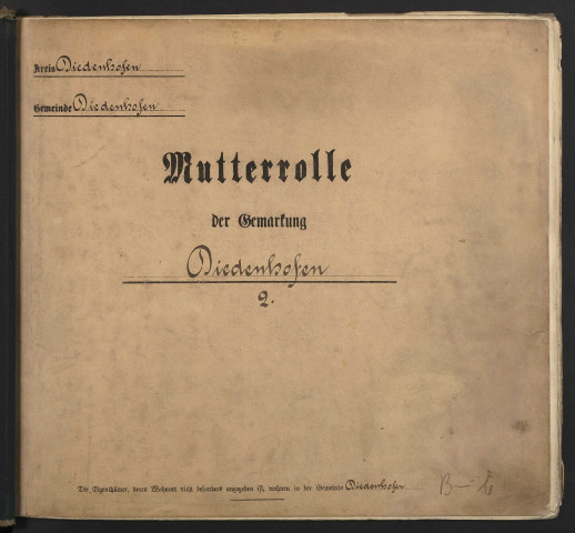 Matrice cadastrale des propriétés bâties et non bâties : liste des propriétaires [B - C] (1904-1929)