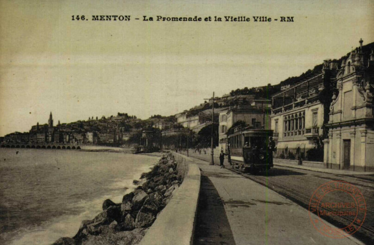Menton - La Promenade et la Vielle Ville
