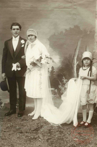Mariage famille Bretnacher, le 27 octobre 1928
