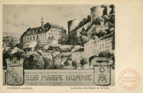 Sierck-lès-Bains - Institution Ste-Marie et la Ville