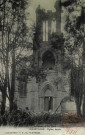 La Guerre de 1914.- GERBEVILLER - Eglise, façade