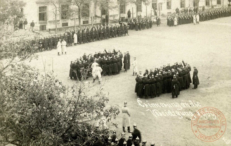 [Diedenhofen - Erinnerung an die Vereidigung 1909]