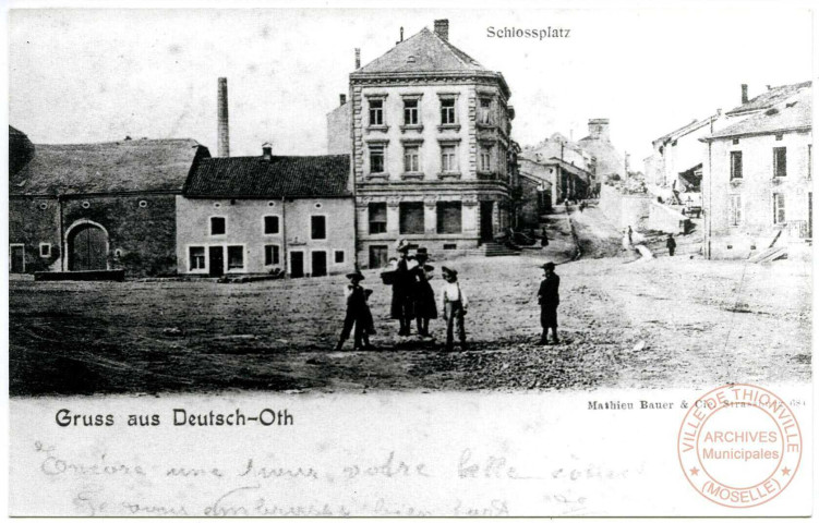 Gruss aus Deutsch-Oth - Schlossplatz