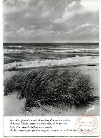 Saint-Georges d'Oleron - Images et Poèmes Eternels: Crépuscule marin - Paul Fort