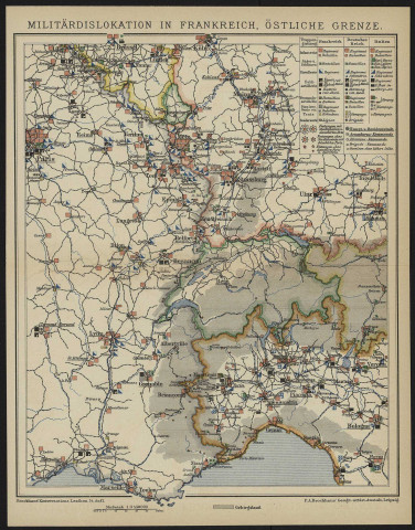 MILITÄRDISLOKATION IN FRANKREICH, ÖSTLICHE GRENZE