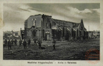 Westlicher Kriegsschauplatz - Kirche in Varennes