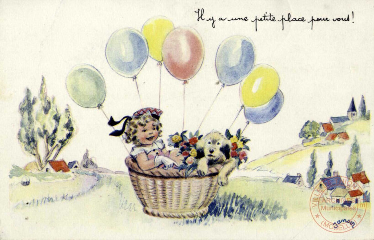 Il y a une petite place pour vous!