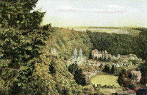 Clervaux vue de l'Abbaye.