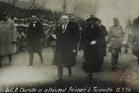 La G.D. Charlotte et le Président Poincaré à Thionville 15.2.20