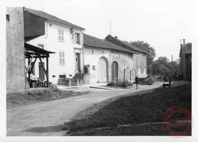 Rue des Vergers à Haute-Rentgen (commune de Basse-Rentgen)