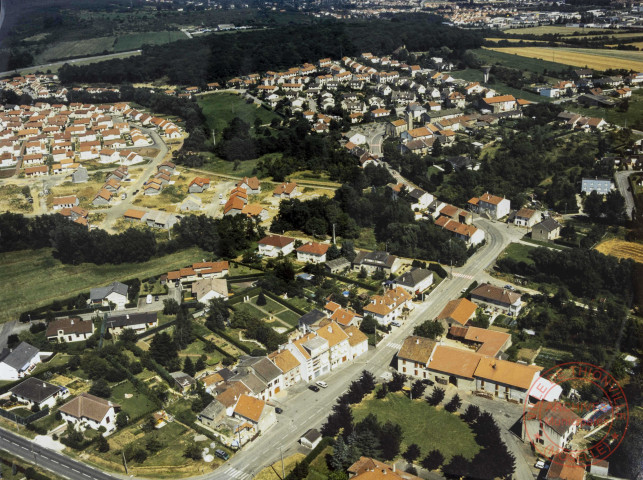 Vue aérienne de Veymerange