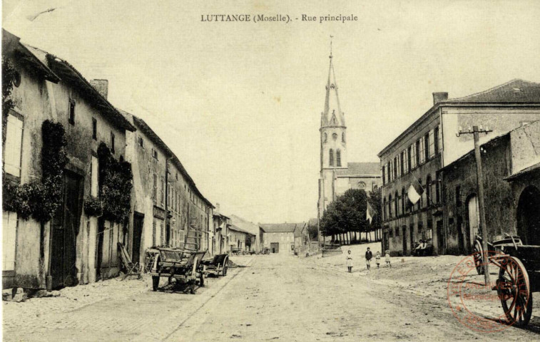 Luttange (Moselle) - Rue principale