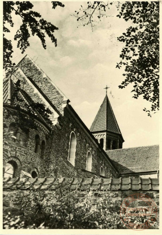 Abbaye de Clervaux. Chevet de l'Eglise.