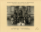 École des Mines de Thionville. Maîtres-ouvriers métallurgistes. Promotion 1936-1938.
