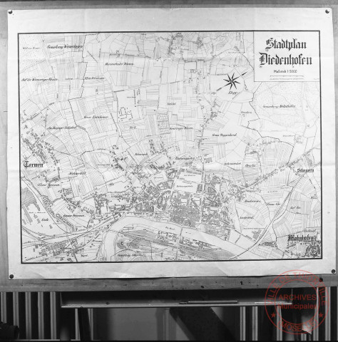 Plan de Thionville en 1940