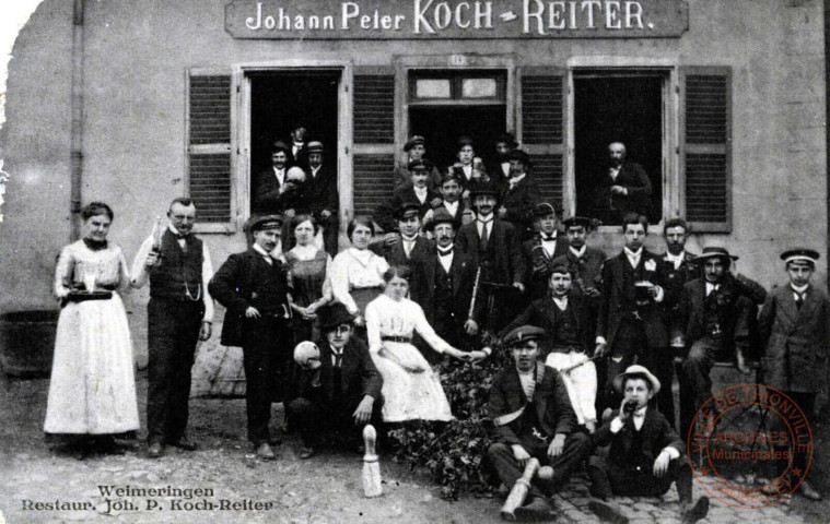 Weimeringen - Restaurant Johann Peter KOCH-REITER