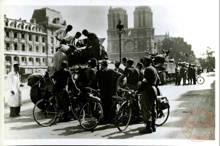 Troupes Leclerc et F.F.I.